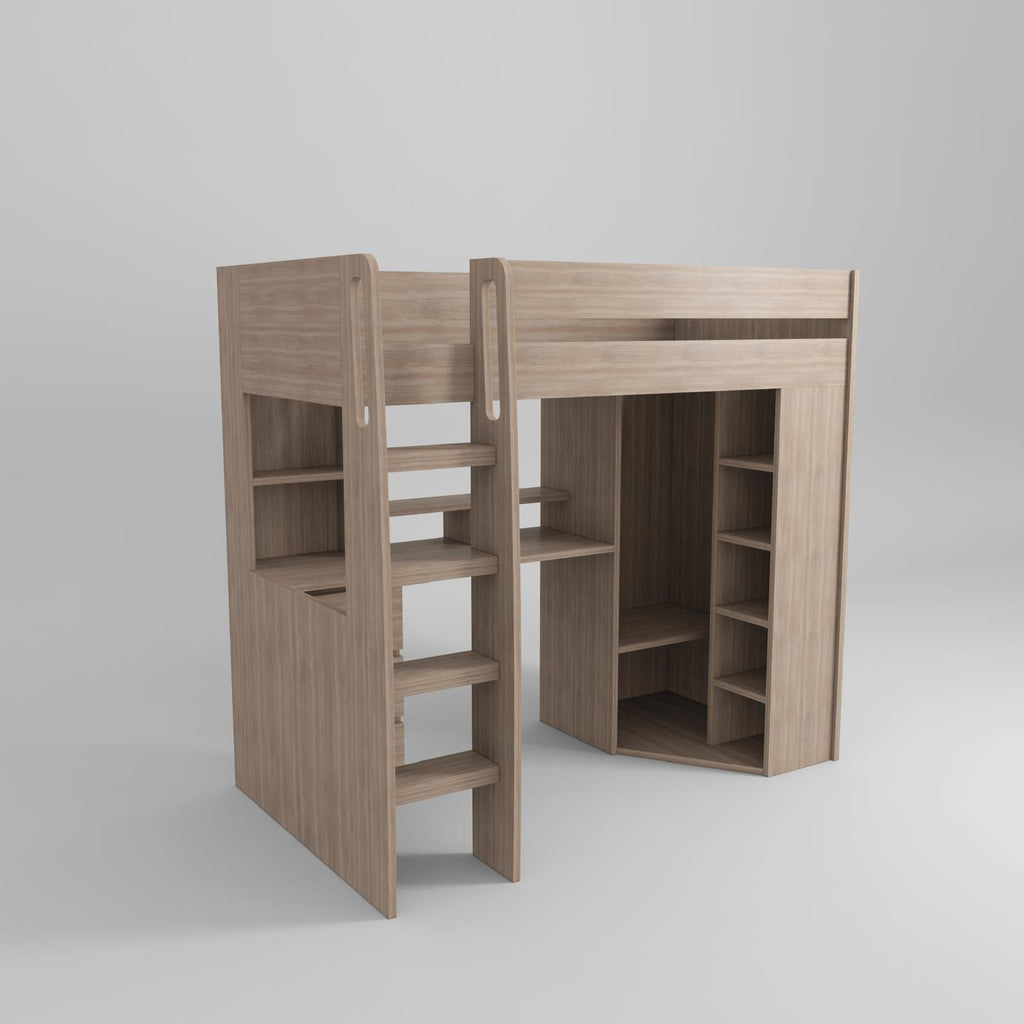 Integrated Bunk Bed with Storage/Desk image 4