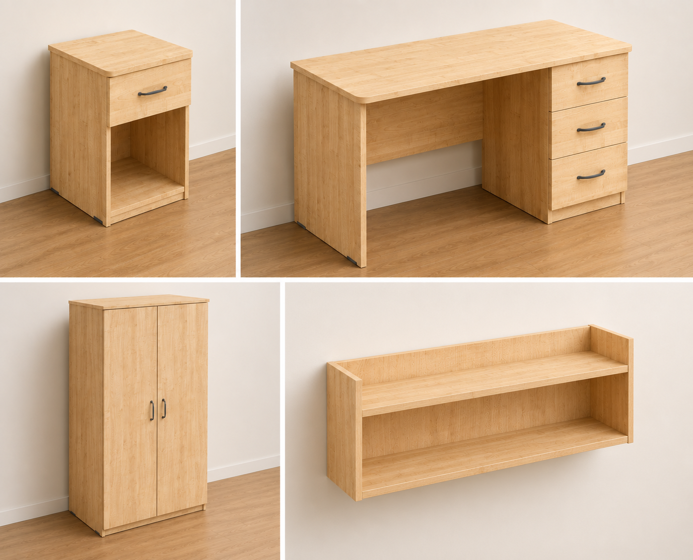 Core - Desk with 3 drawers