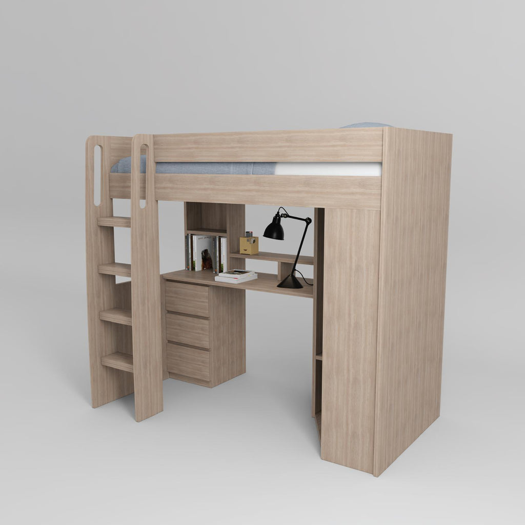 Integrated Bunk Bed with Storage/Desk image 3