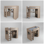 Integrated Bunk Bed with Storage/Desk image 5